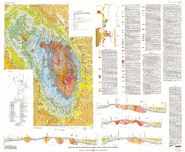 Geologic Map Of Wyoming Geology And Geophysics University Of