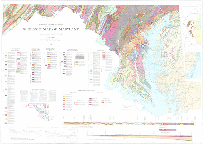 Image of geologic map - click to view in high resolution