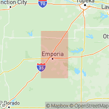 Map showing publication footprint