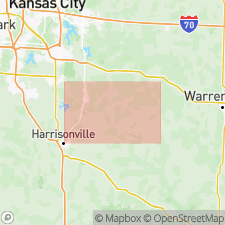 Map showing publication footprint