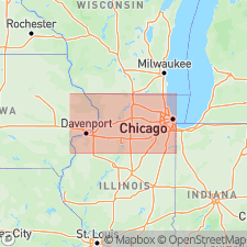 Map showing publication footprint