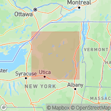 Map showing publication footprint
