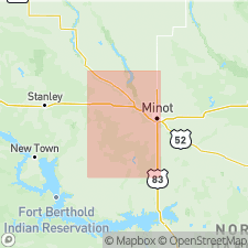 Map showing publication footprint