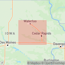 Map showing publication footprint