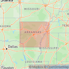 Map showing publication footprint