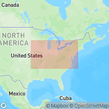 Map showing publication footprint
