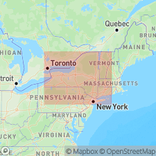 Map showing publication footprint