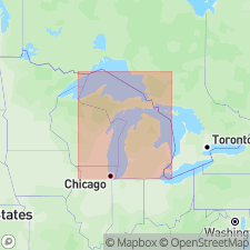 Map showing publication footprint