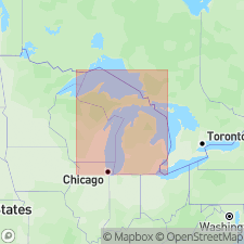 Map showing publication footprint