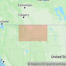 Map showing publication footprint