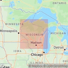 Map showing publication footprint