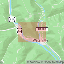 Map showing publication footprint