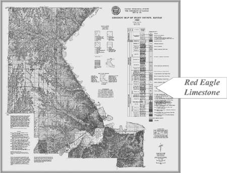 eologic Map of Riley County available from the Kansas Geological Survey